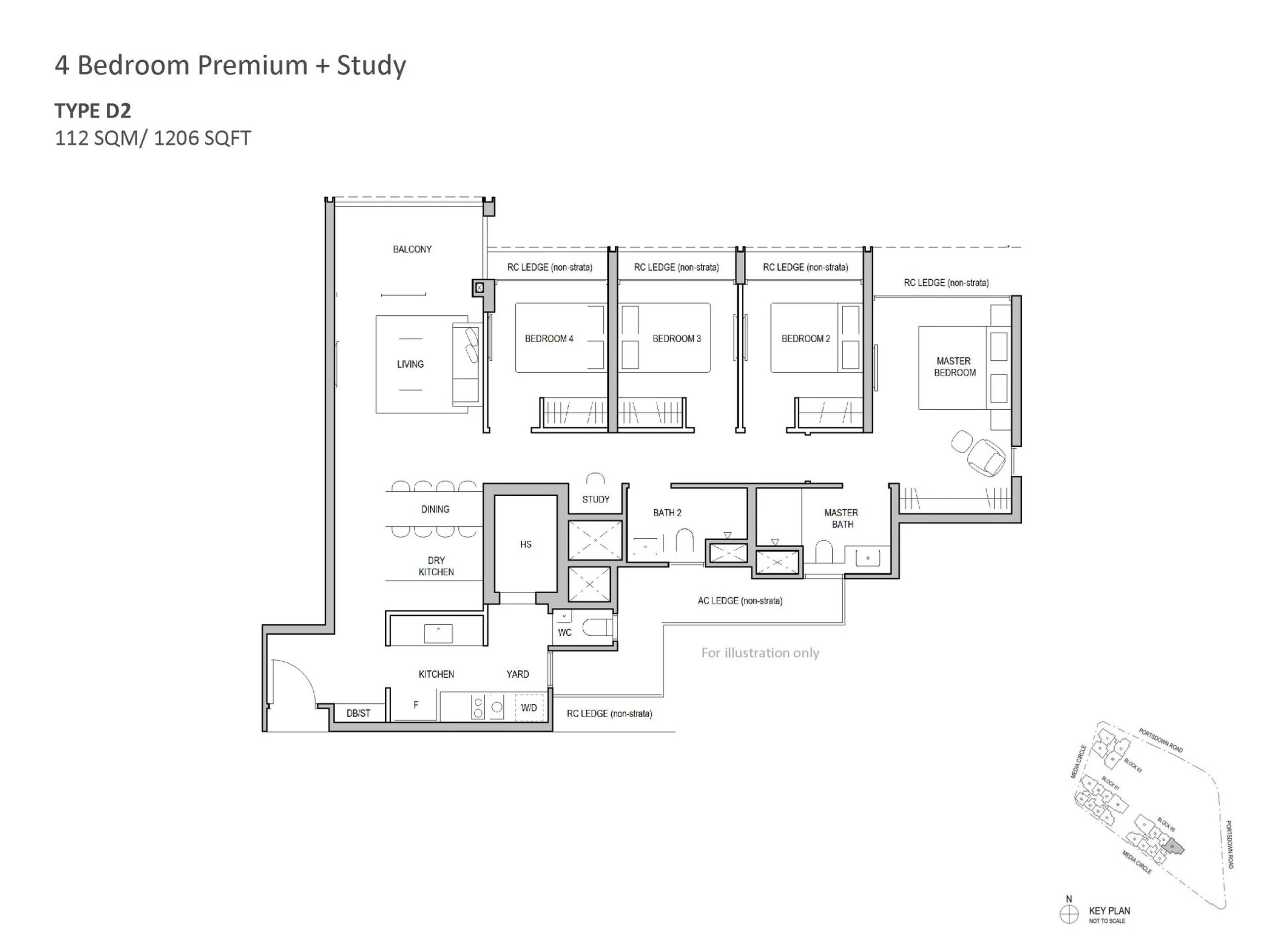 Bloomsbury Residences floorplan